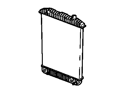 GM 52470233 Radiator Assembly