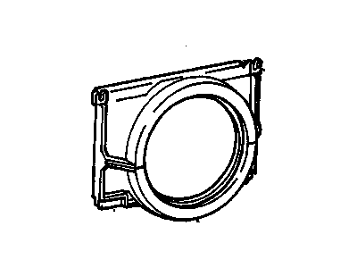 GMC G3500 Fan Shroud - 15595752