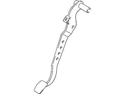 GM 96064807 Pedal, Brake