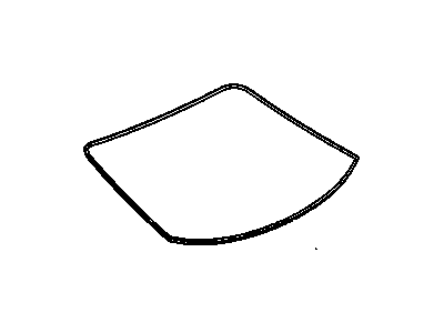 GM 22624829 Molding,Rear Window Reveal