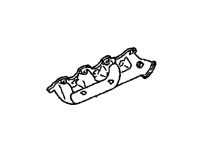 GM 12551444 Engine Exhaust Manifold Assembly