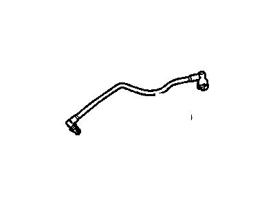 2009 Saturn Vue Crankcase Breather Hose - 12604093