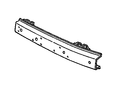 GM 10118419 Bar Assembly, Front Bumper Imp