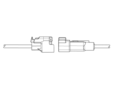 Chevrolet SS Engine Wiring Harness Connector - 19355492