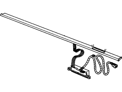 GM 20665847 Switch Assembly, Front Door Keyless Entry Molding & Light Source: P