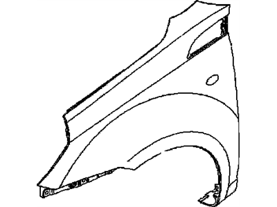 GM 95198268 Fender,Front