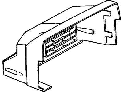 GM 3042500 Cover,Auxiliary Heater