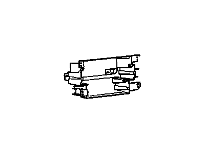 GM 25512581 Plate, Radio Receiver Mounting