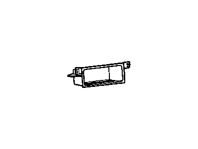 15200468 GM Compartment Assembly, Instrument Panel *Ebony Illustration 1 of 1