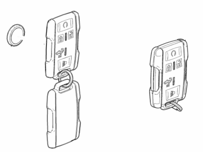 GM 13522854 Transmitter Assembly, R/Con Dr Lk & Theft Dtrnt