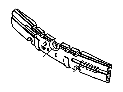 GM 10306349 Absorber, Front Bumper Fascia Energy