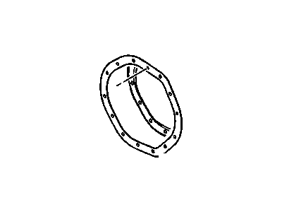 GM 23445892 Gasket, Rear Axle Housing Cover