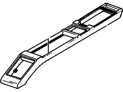 GM 25608167 CONSOLE, Floor Console