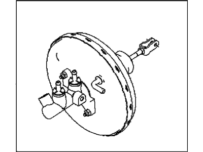 2004 Chevrolet Aveo Brake Booster - 96470259