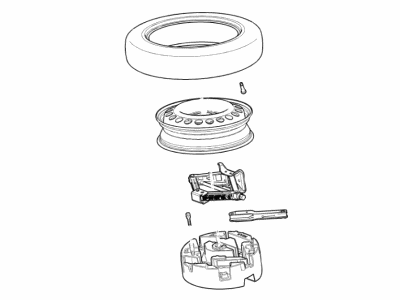 GM 84631871 Tire Kit, Spa