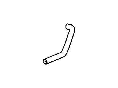 GM 24505865 Radiator SURGE TANK Inlet Hose