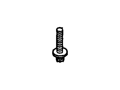 GM 14018755 Screw, Assembly Hexagon W/Conical Spring Washer M8X1.25X47 9.8 Zinc Coated (Dipped Or Plated) Washer Outside Diameter 17