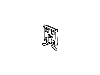 GM 20533175 Clip, Molding Outer Panel Center Source: P