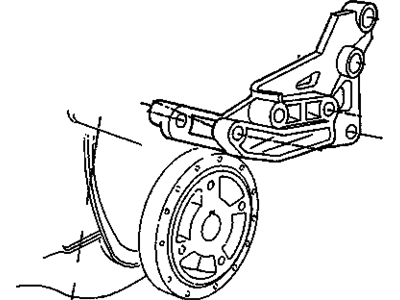 1989 Pontiac Firebird Alternator Bracket - 14102622