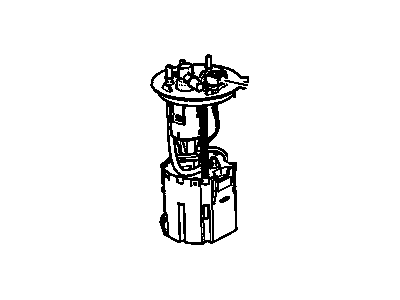 GM 19180441 Fuel Tank Fuel Pump Module Kit (W/O Fuel Level Sensor)