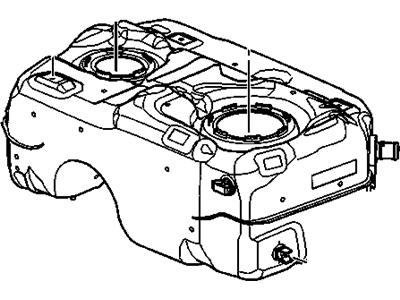GM 25910570 Tank Assembly, Fuel