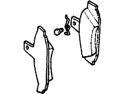 Chevrolet Impala Brake Pad - 18021521