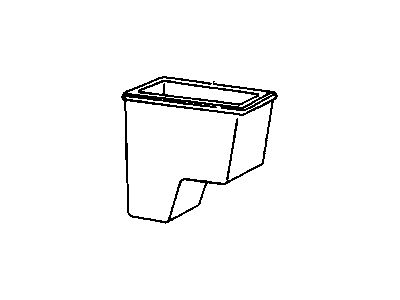 Pontiac 6000 Center Console Base - 14086289