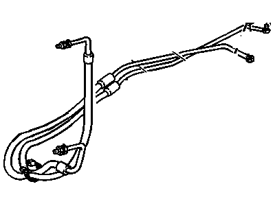 GM 12472292 Engine Oil Cooler Outlet Hose Assembly