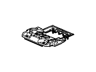 GM 89043623 Driver Seat Cushion Frame Assembly 89043623 GM Driver Seat Cushion Frame Assembly Illustration 1 of 1