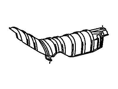 GM 19184738 Shield,Catalytic Converter Heat