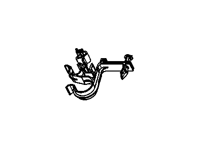 GM 15148642 Clip,Front Brake Pipe