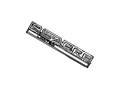 Buick Lesabre Emblem - 20576640