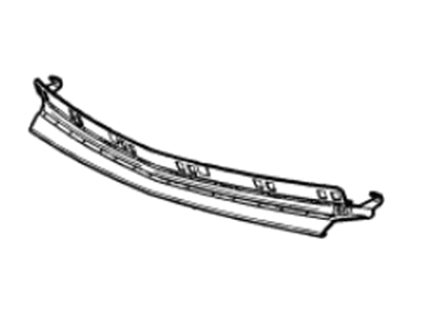 GM 42621355 Molding, Front Bpr Fascia Upr