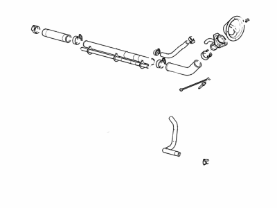 GM 84327854 Pipe Assembly, Fuel Tank Filler