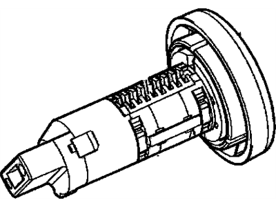 Saturn Relay Ignition Lock Cylinder - 15860312