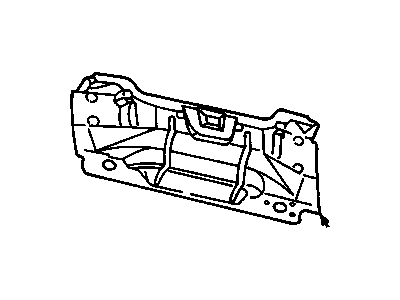 GM 20584102 Panel, Rear End