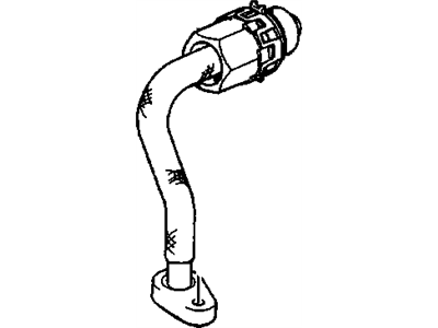 1995 Oldsmobile Silhouette EGR Tube - 24502418