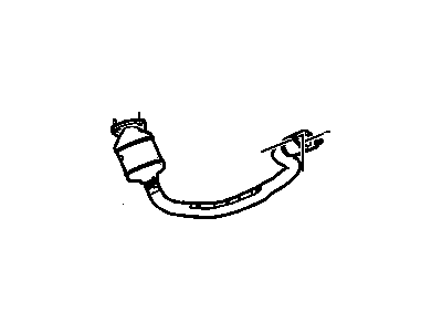 Chevrolet Malibu Catalytic Converter - 15943288