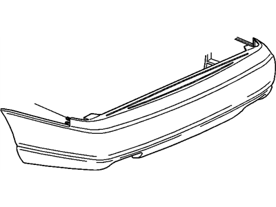 GM 25710125 Front Bumper Cover