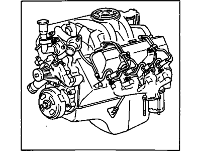 GM 88894130 Engine Asm,Diesel (Goodwrench)