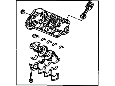 GM 12507951 Partial Engine Asm(4.3 Liter)