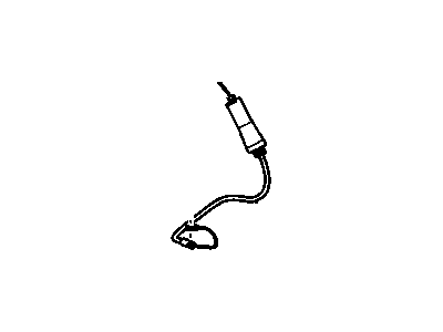 GM 19120272 Cable Asm,Folding Top Operate Mechanical Access Door