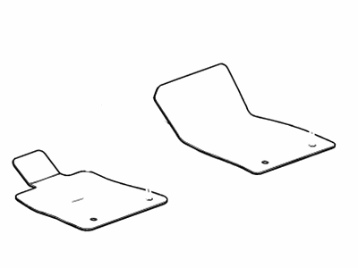 GM 84027306 Mat Pkg,Front & Rear Carpet (15.286/16.800)