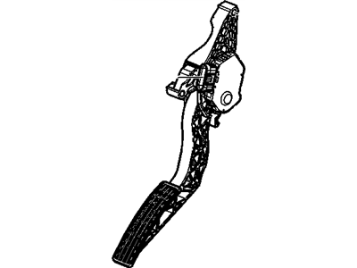 GM 84024926 Pedal Assembly, Accelerator