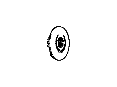 GM 3542617 Wheel Trim CAP *Chrome
