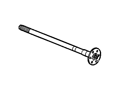 Chevrolet Express Axle Shaft - 88982459