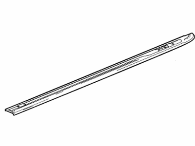 GM 84167956 Molding, Pubx Si Upr *Black