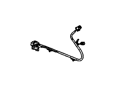 GM 15076211 Harness Assembly, Audio Disc Player Wiring