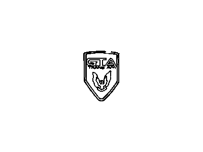 Pontiac Firebird Emblem - 10189309