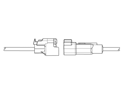 2014 GMC Sierra Forward Light Harness Connector - 13576549